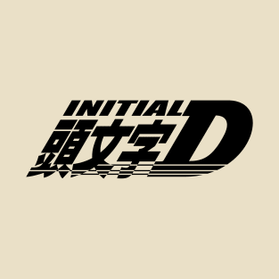 Initial D (Small/Centered) T-Shirt