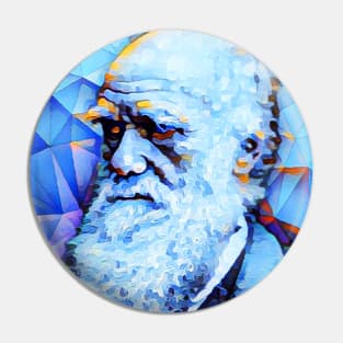 Charles Darwin Portrait | Charles Darwin Artwork | Charles Darwin Painting 10 Pin