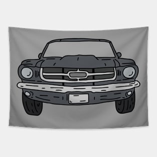 vintage car graphich Tapestry