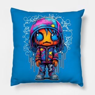 Cute Street Boy Pillow