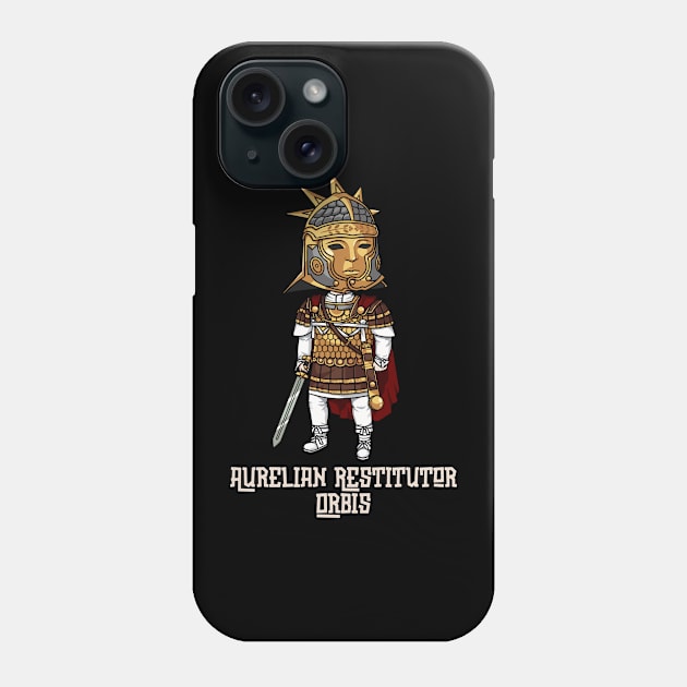 Aurelian, Restorer of the World: A Powerful Design Commemorating the Reign of a Great Emperor Phone Case by Holymayo Tee