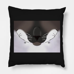 Siamese Cat Face Pillow