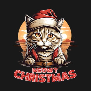 Meowy Christmas T-Shirt