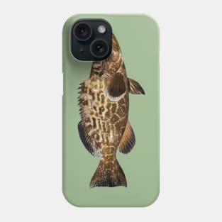 Black Grouper Phone Case