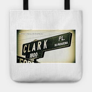 Clark Place, South Pasadena, CA by Mistah Wilson Tote