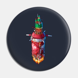 Sriracha Ship Pin