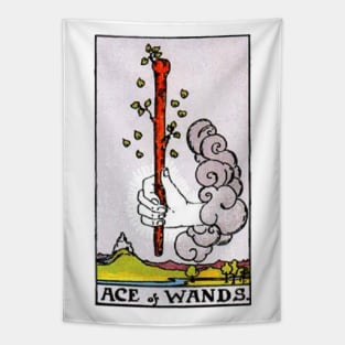 Ace of Wands Tarot Tapestry