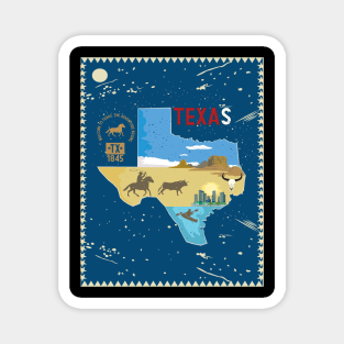 Texas adventure Magnet