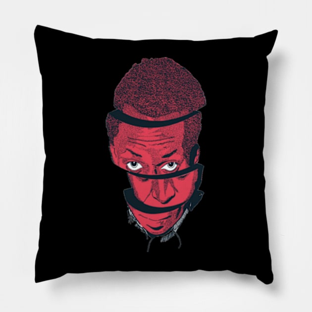 Miles Davis Pillow by shadowNprints