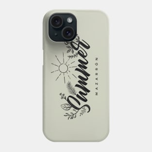 Summer Mazarron - Black Edition Phone Case