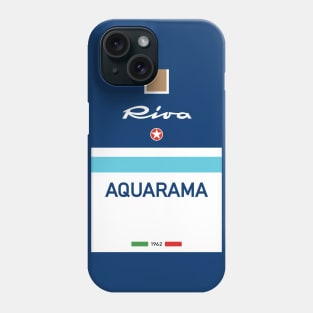 Riva Rivarama 44 Aquarama Runabout Boat Italy Phone Case