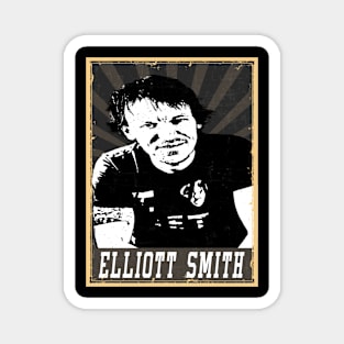 80s Style Elliott Smith Magnet