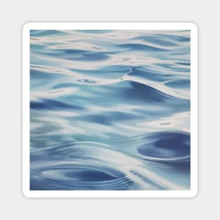 Infinity - lake water painting Magnet