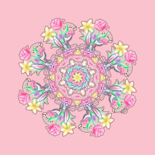 Easter Bunny Mandala T-Shirt