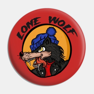 LONE WOLF Pin