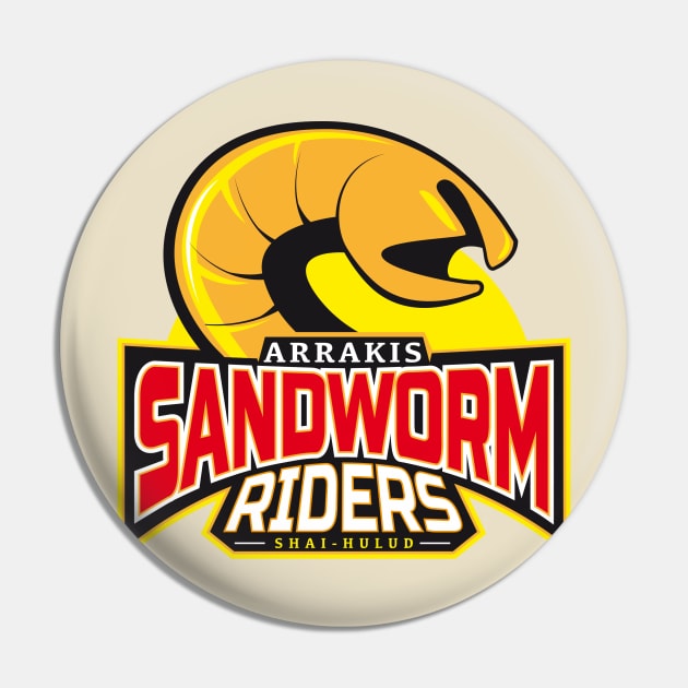 SandWorm Riders Pin by chemabola8