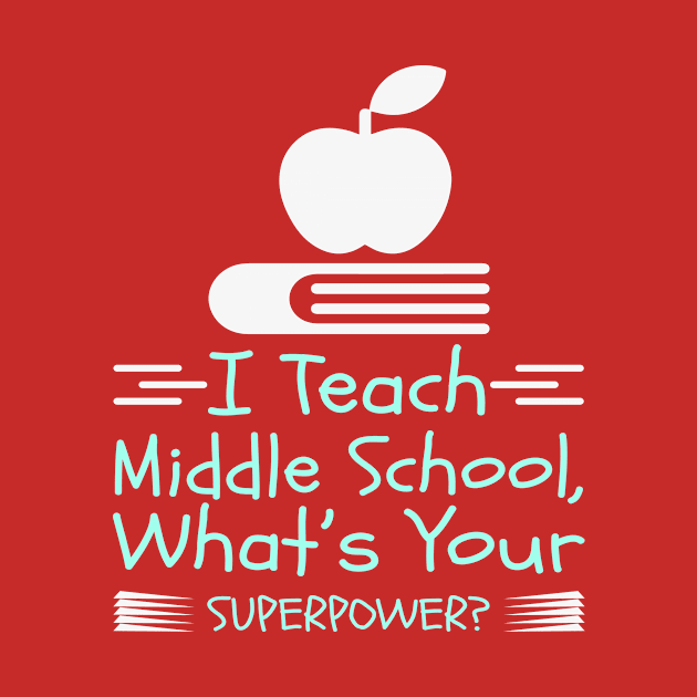 Middle School Teacher Superhero by catzlynquinn