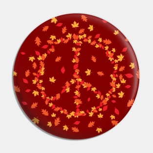 Autumn Peace Pin