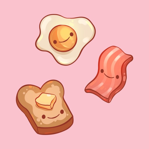 Breakfast Buddies (Sticker Pack) by Claire Lin