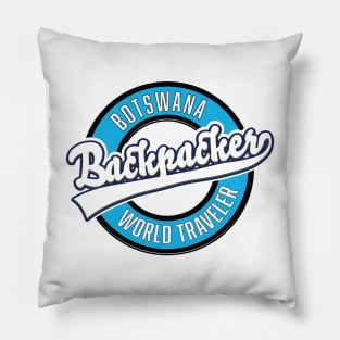 Botswana backpacker world traveler Pillow