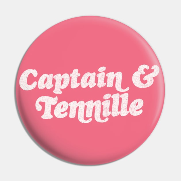 Captain & Tennille Pin by DankFutura
