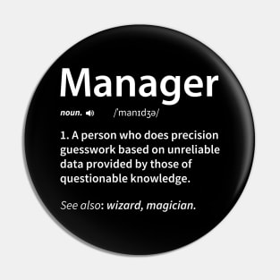 Manager Definition Pin