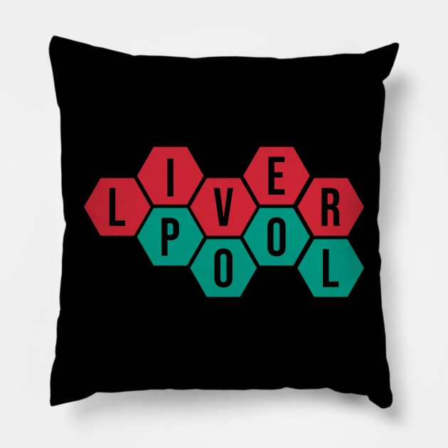 Liverpool Pillow by Lotemalole
