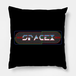 SpaceX Tron Game Pillow