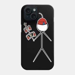 Madeira Island Male Stick Figure inspired by Folklore Phone Case