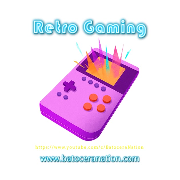 Retro Gamer Logo 21 by Batocera Nation