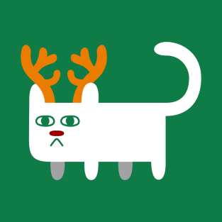 Cat Reindeer T-Shirt