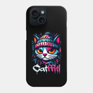 Funny Cat Graffiti - Catfitti Phone Case