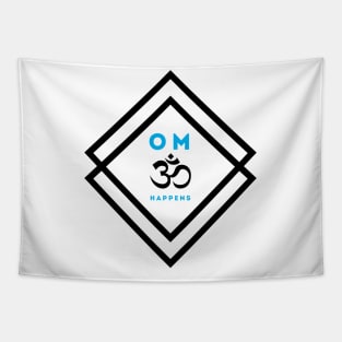 OM happens (black) Tapestry