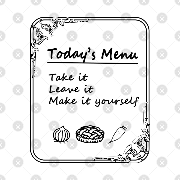 Today's Menu by MAMMAJAMMA