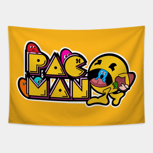 Pac-Man (vintage) Tapestry by BludBros