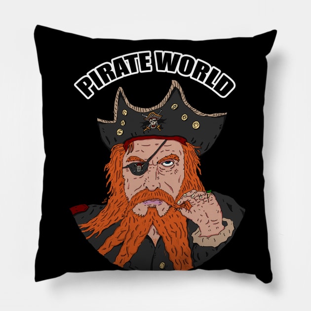 pirate's life Pillow by Ragna.cold