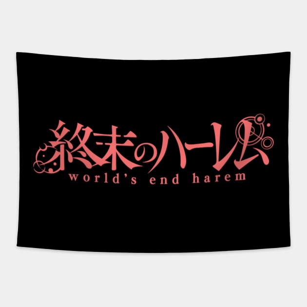 Japanese worlds end harem Tapestry by NeniTompel