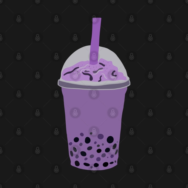 Purple Bubble Tea by Artofcuteness