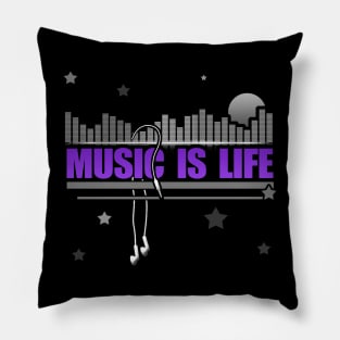 Music is Life Pillow