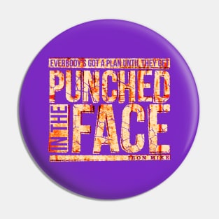 Punch In The Face Pin