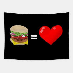 Love Burger Tapestry