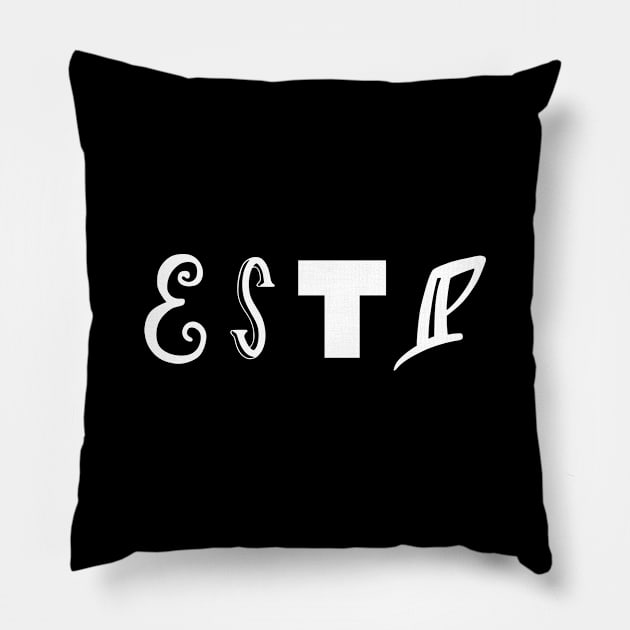 ESTP Pillow by BumbleBess