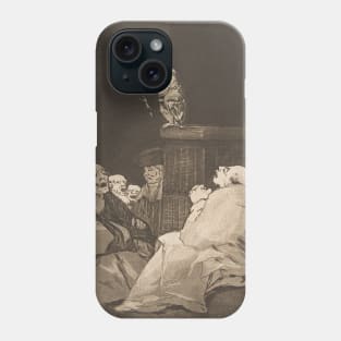 What a Golden Beak! by Francisco Goya Phone Case