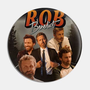 Rob Benedict Vintage Style Pin