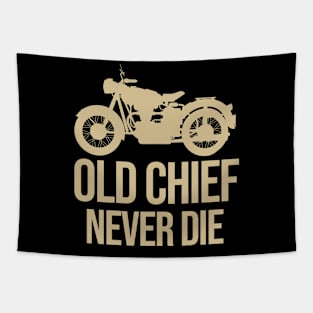 Old chief never die Tapestry