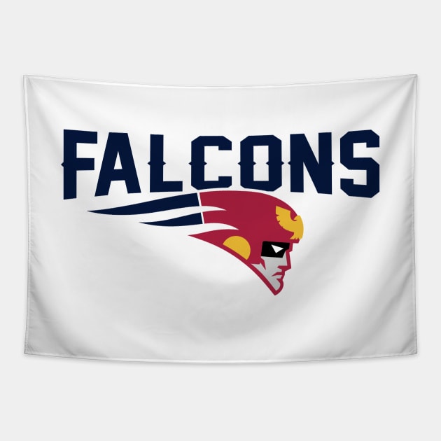 Mute City Falcons (Team & Logo) Tapestry by Fowlest