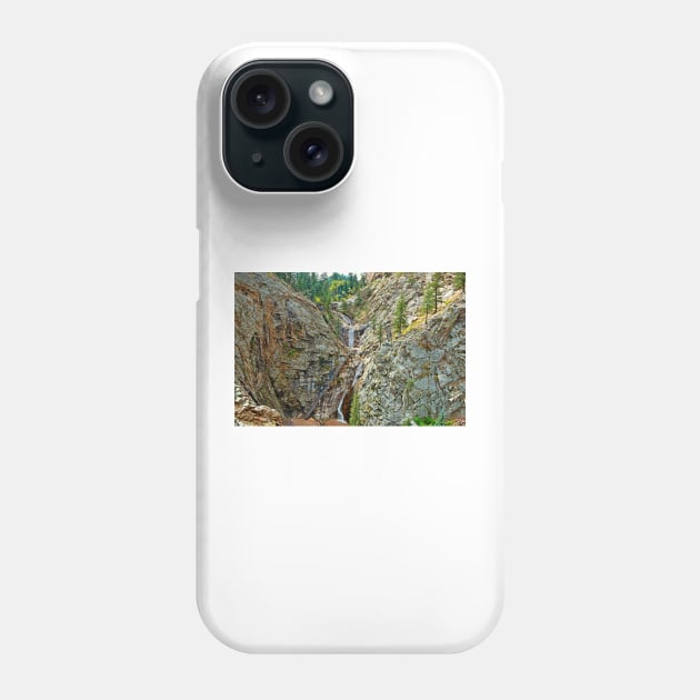 Seven Falls Pastoral Study 16 Phone Case by bobmeyers