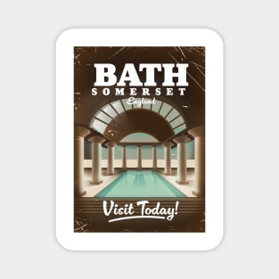 Bath Somerset travel poster Magnet