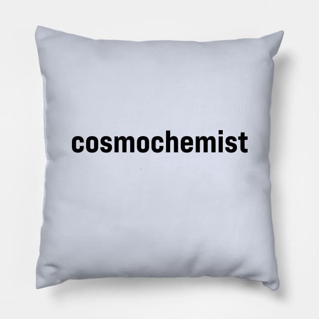 Cosmochemist Pillow by ElizAlahverdianDesigns