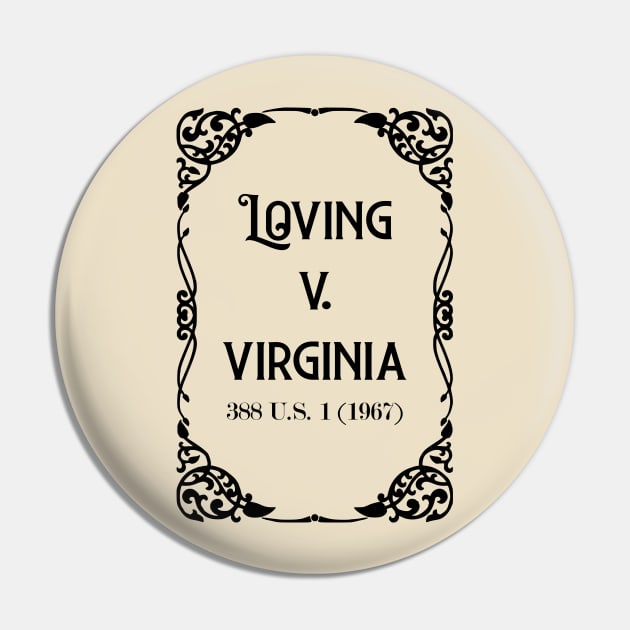 Loving v. Virginia 388 U.S. 1 (1967) Black Text check my store for the White Text version Pin by anonopinion